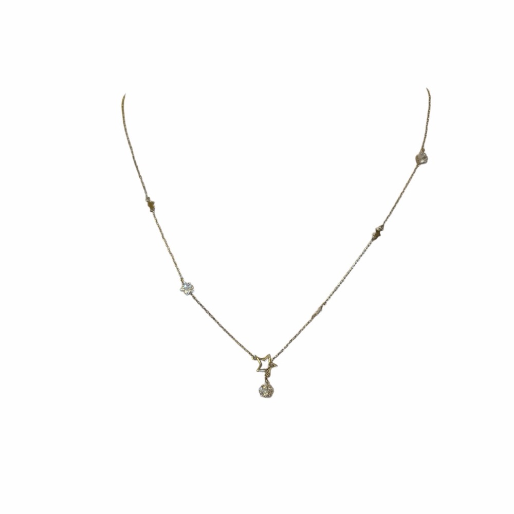 Urban outfitters gold star necklace